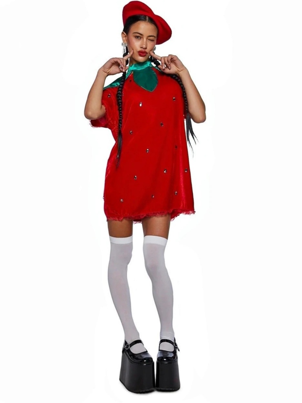 BERRY DELICIOUS STRAWBERRY COSTUME